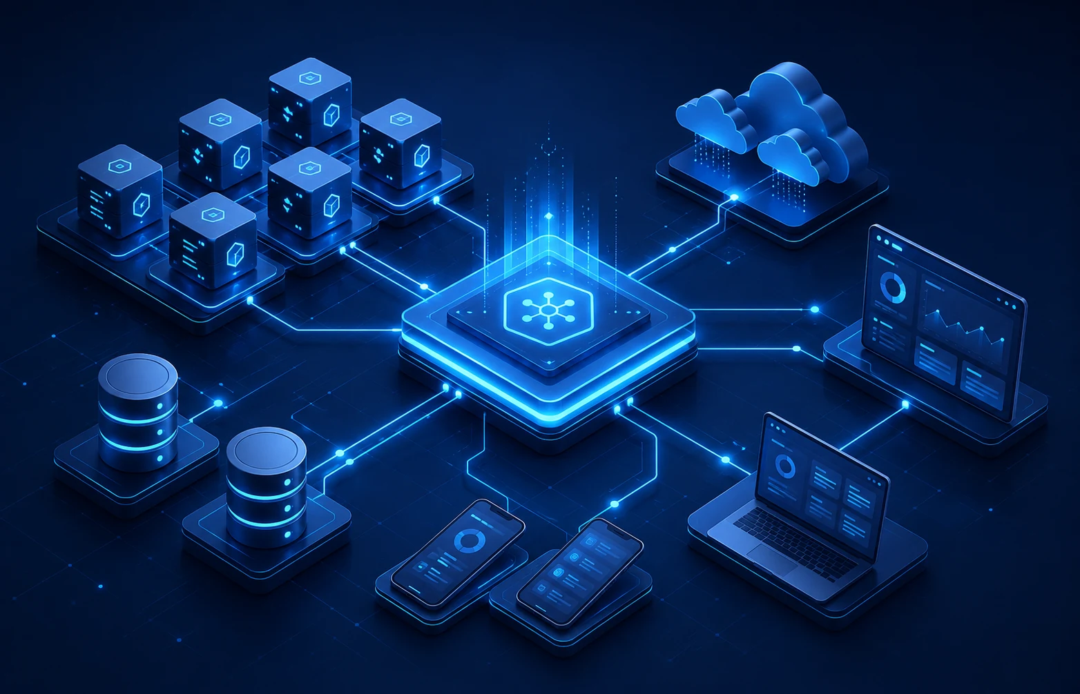 بنية تكامل API بين الأنظمة المختلفة